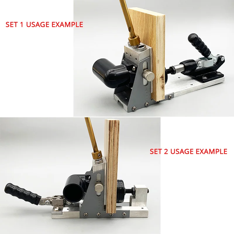 Pocket Hole Jig - Kit de guía para taladro de