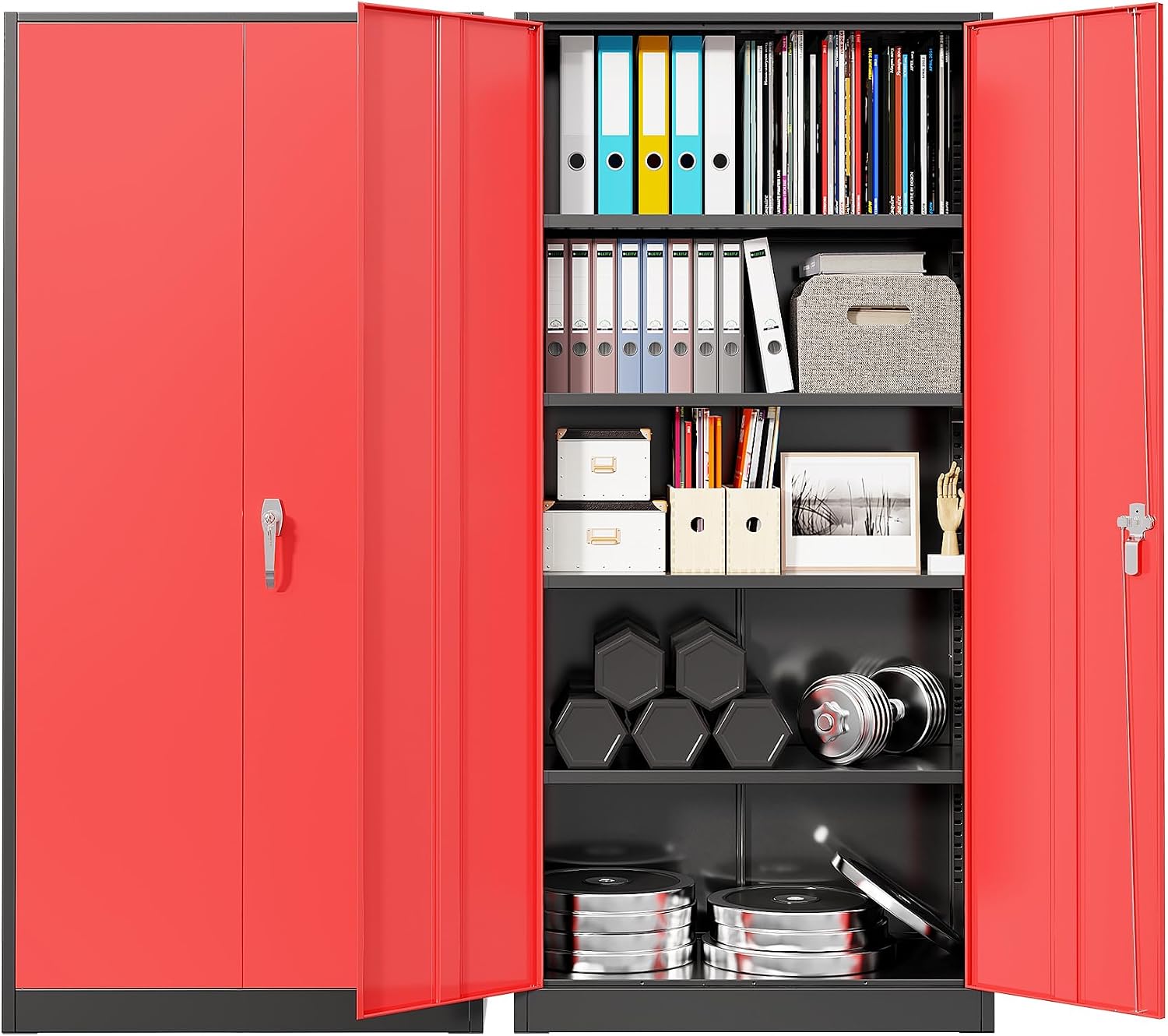 Workshop Tools Cabinet - Armario de Almacenamiento Metálico Resistente para