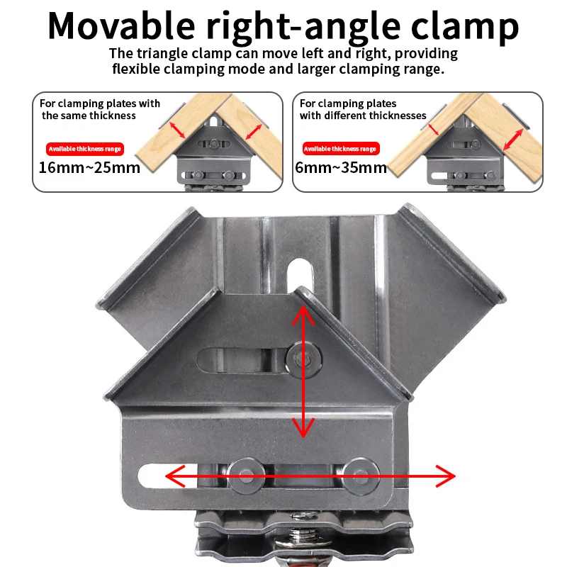 Abrazadera de Esquina de Acero - Angle Clamp 90 reseña y precio