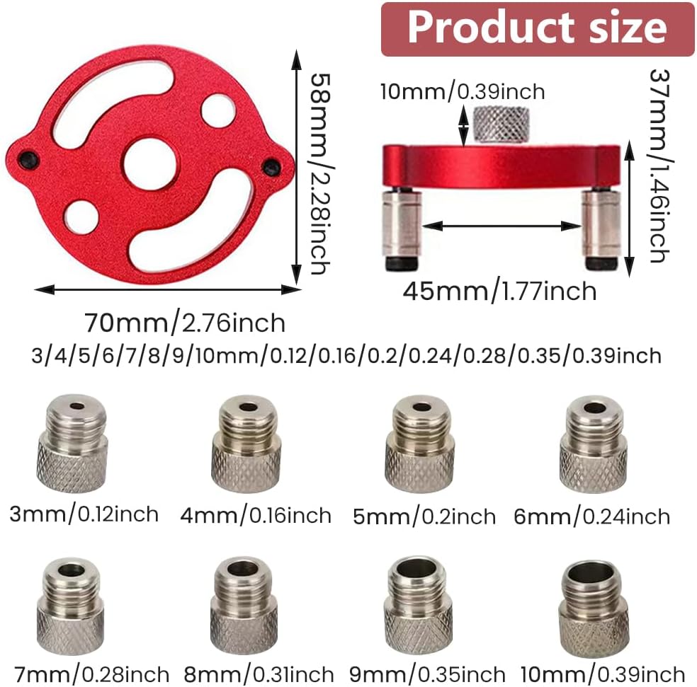 Plantilla de espiga autocentra - Pocket Hole Jig reseña y precio