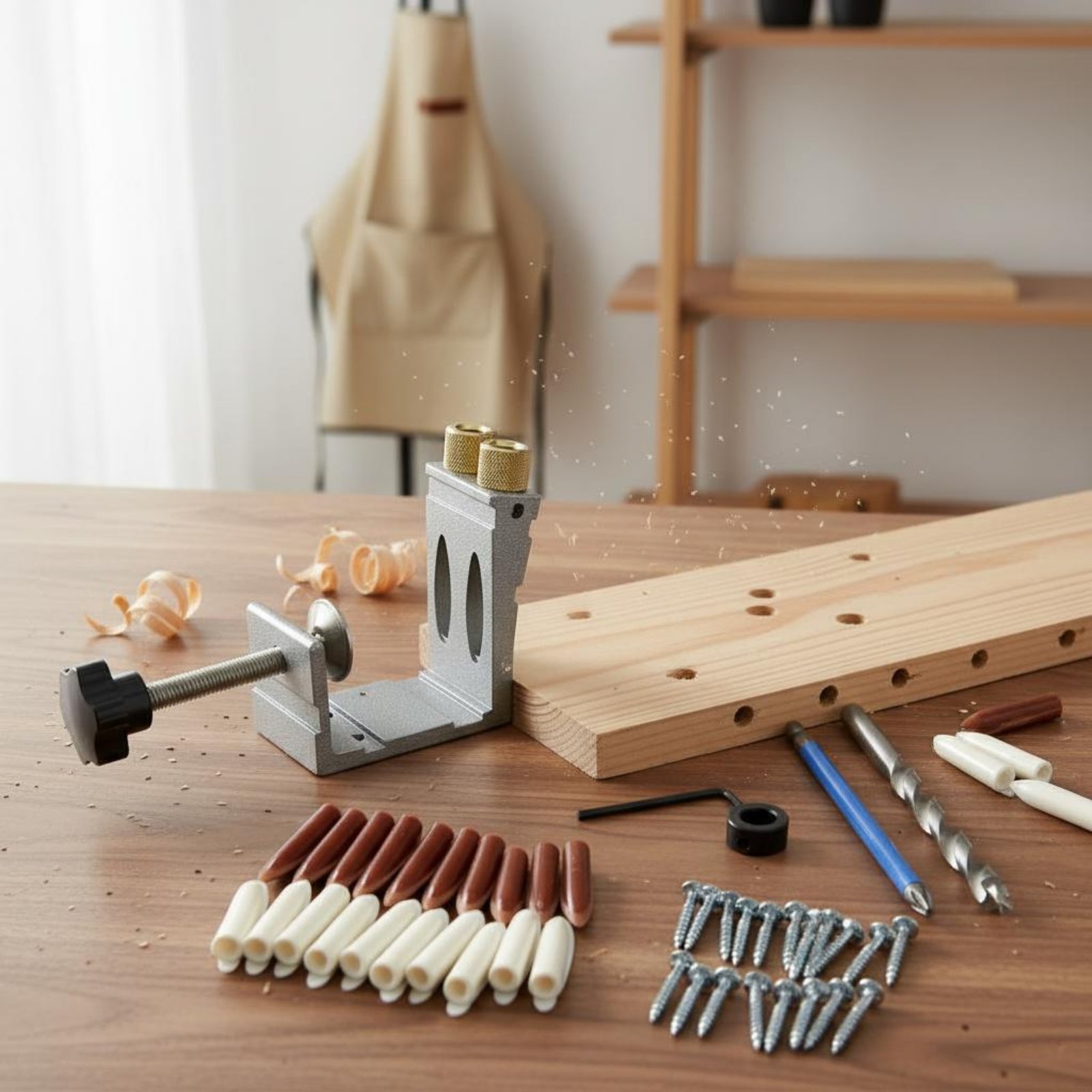 Plantilla de perforación de ag - Pocket Hole Jig reseña y precio