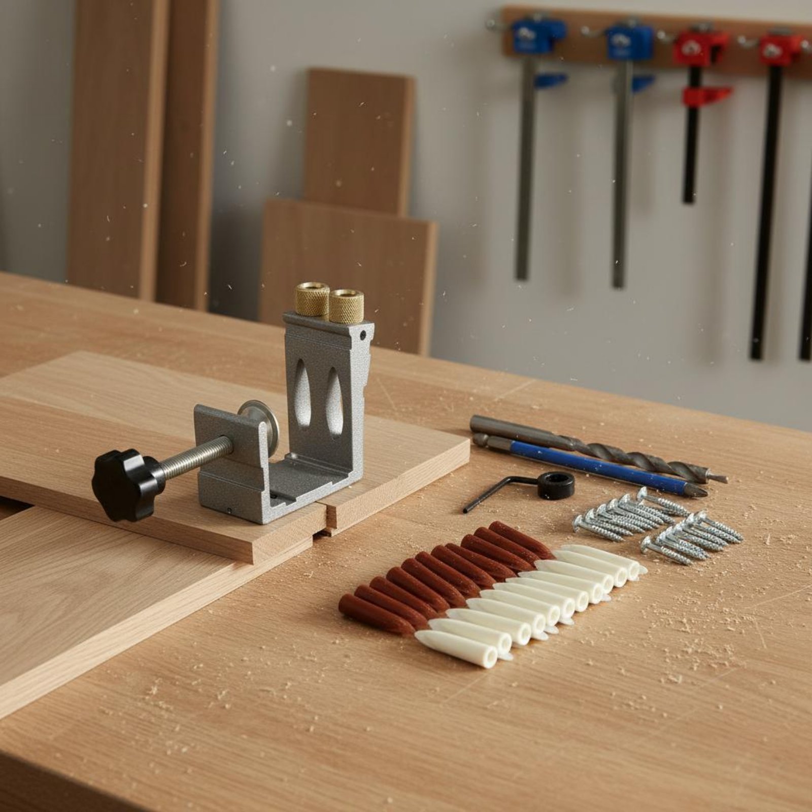 Plantilla de perforación de ag - Pocket Hole Jig reseña y precio