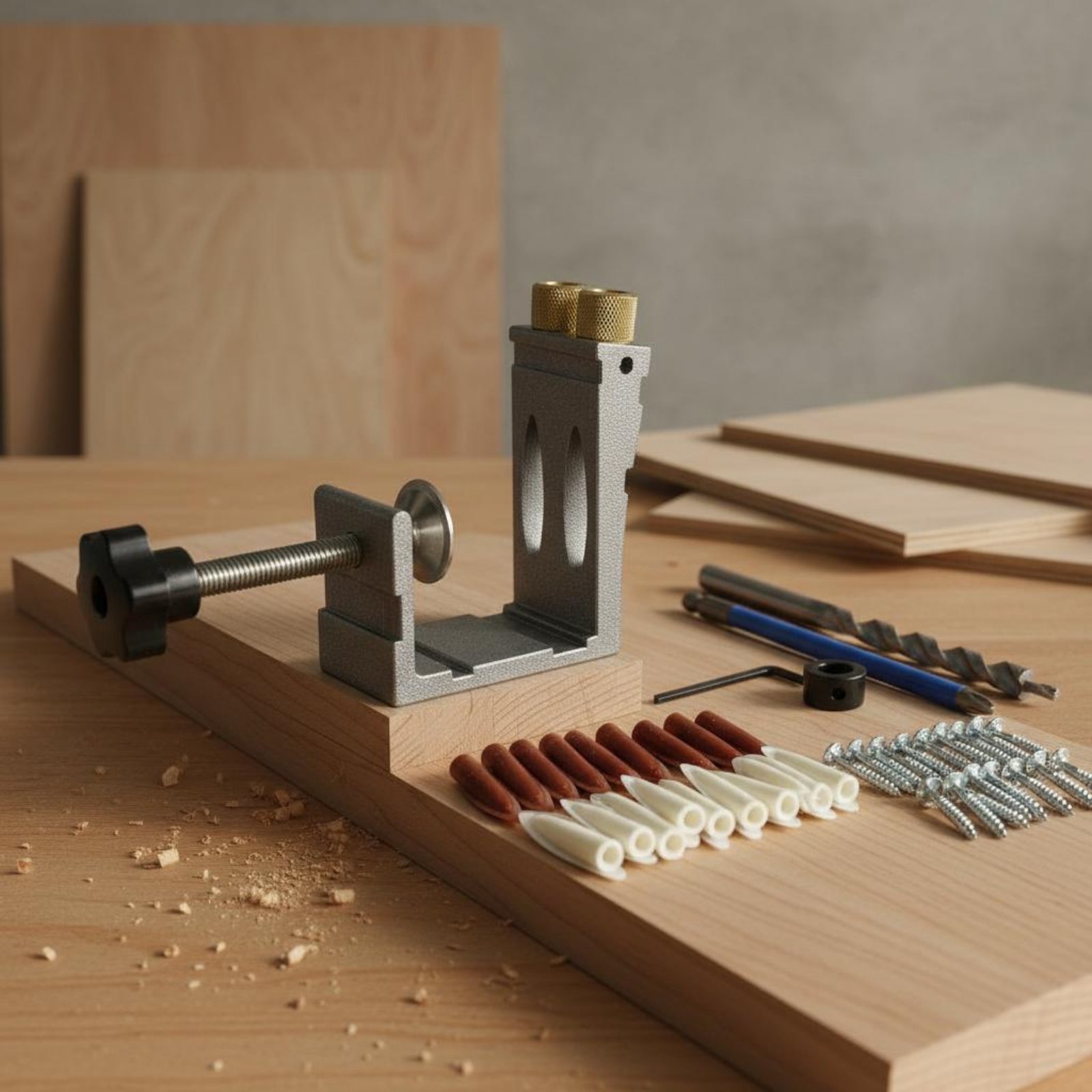 Plantilla de perforación de ag - Pocket Hole Jig reseña y precio
