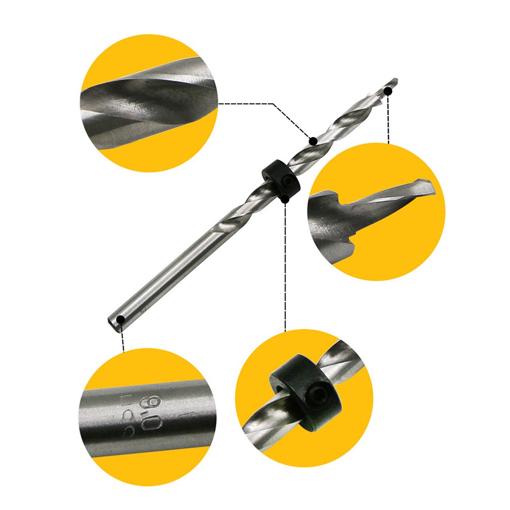 Broca escalonada hexagonal de  - Pocket Hole Jig reseña y precio