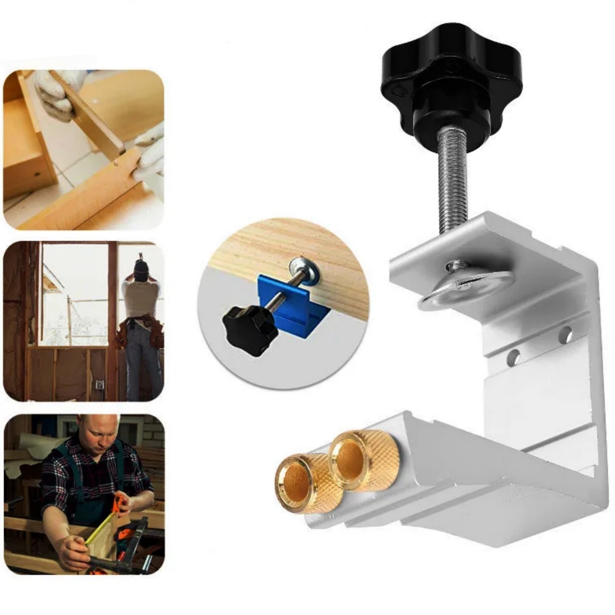Plantilla de agujero de bolsil - Pocket Hole Jig reseña y precio