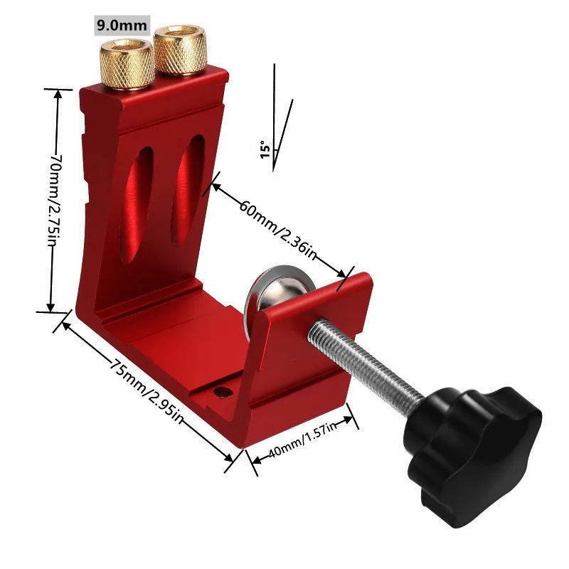 Plantilla de agujero de bolsil - Pocket Hole Jig reseña y precio