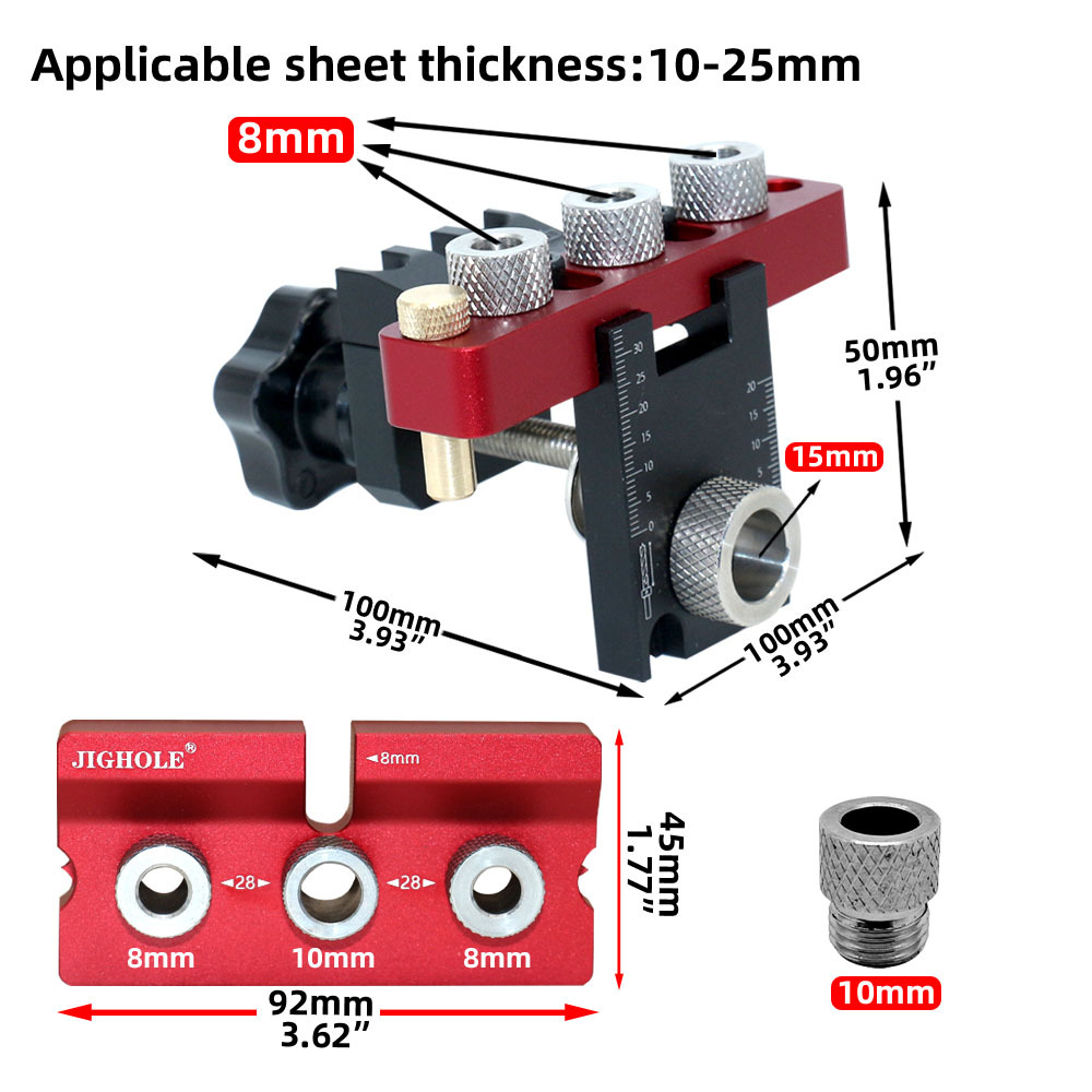 Kit de herramientas de carpint - Pocket Hole Jig reseña y precio