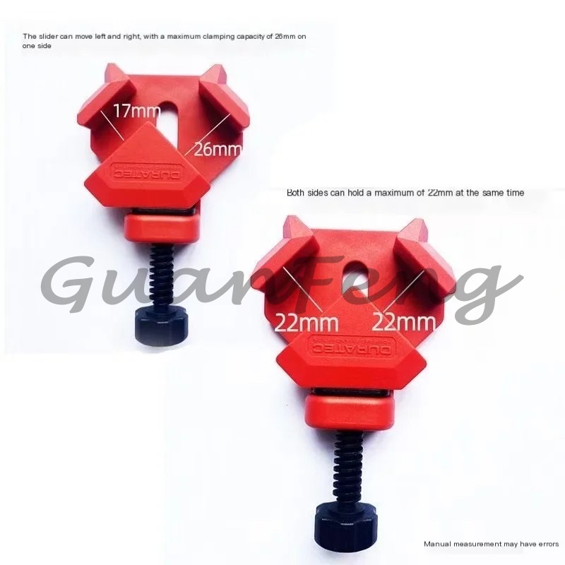 Paquete de 4 abrazaderas de es - Angle Clamp 90 reseña y precio