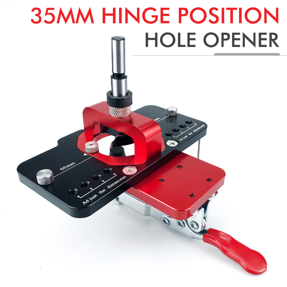 Plantilla de bisagra de puerta - Pocket Hole Jig reseña y precio