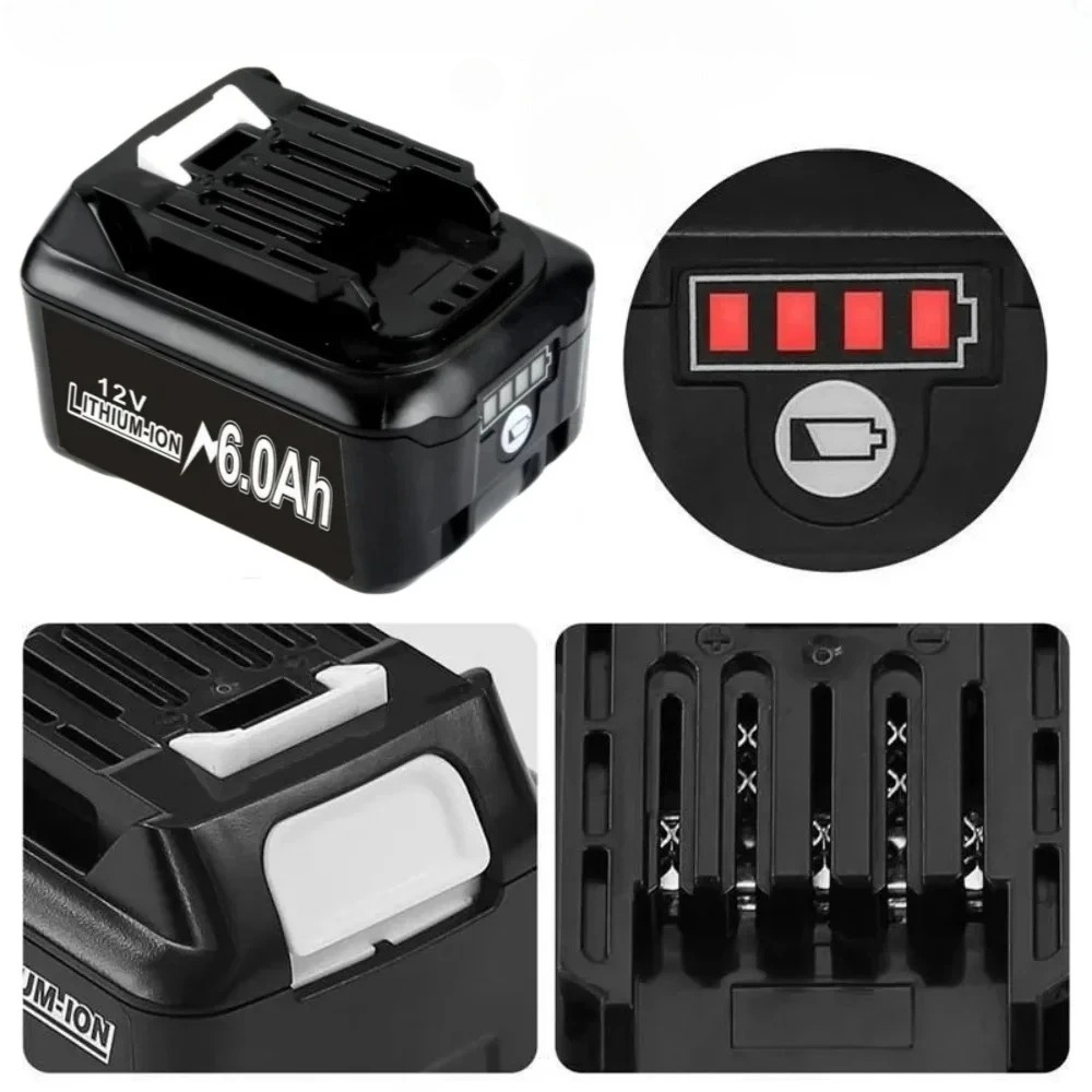 Batería recargable de iones de - Makita Drill Hp1640 reseña y precio